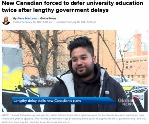 加拿大移民局拖延审批 留学生被迫两次推迟入学
